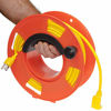 Picture of Bayco KW-110 Cord Storage Reel with Center Spin Handle, 100-Feet,Orange