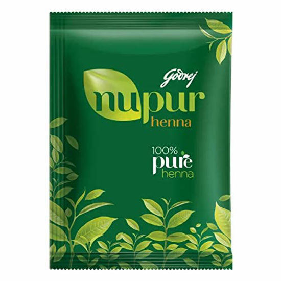 Picture of Godrej Nupur Mehendi Powder 9 Herbs Blend, 4.23 Ounce