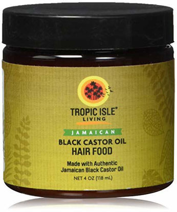 Picture of Tropic Isle Living Jamaican Black Castor Oil Hair Food-4oz