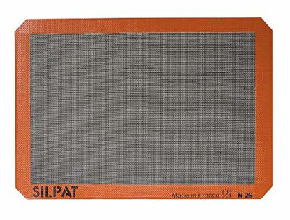Picture of Silpat Silpain Premium Non-Stick Silicone Baking Mat for Bread, 11-5/8 x 16-1/2