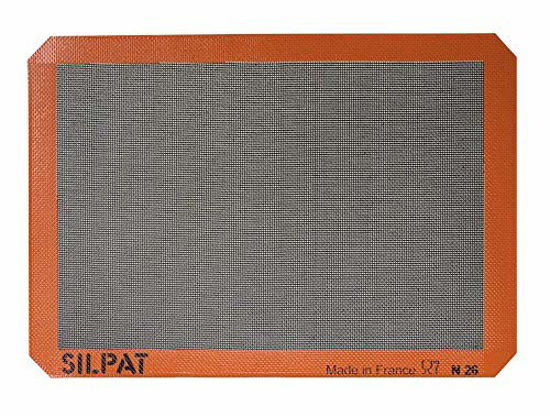  Silpat Silpain Premium Non-Stick Silicone Baking Mat for Bread,  11-5/8 x 16-1/2: Baking Sheets: Home & Kitchen