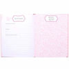 Picture of C.R. Gibson Pink and White 'Sweet Baby Girl' Bound First Five Years Baby Book, 64pgs, 10'' W x 11.75'' H