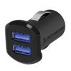 Picture of SCOSCHE USBC242M Revolt Universal Multi Device Compact Dual Port USB Car Charger, Black