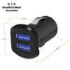 Picture of SCOSCHE USBC242M Revolt Universal Multi Device Compact Dual Port USB Car Charger, Black