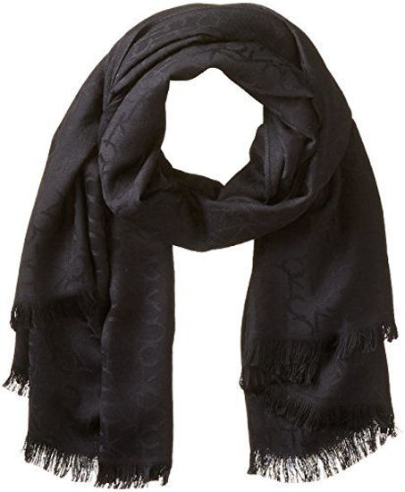 Picture of Calvin Klein Women's Pashmina Scarf, Black, One Size