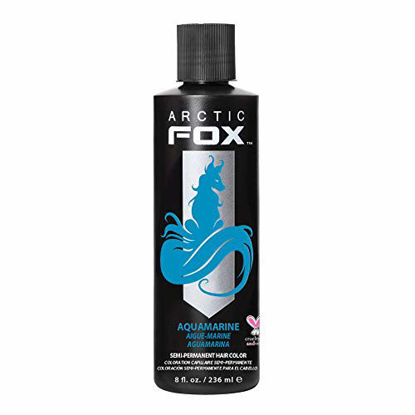 Picture of Arctic Fox Vegan and Cruelty-Free Semi-Permanent Hair Color Dye (8 Fl Oz, AQUAMARINE)