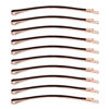 Picture of Yishenyishi Pack of 10 Curved Jumbo Bobby Pins,Hair Clips (Brown)