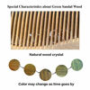 Picture of Onedor Natural Handmade Green Sandalwood Wide Tooth & Fine Tooth Hair Combs Set, Natural Sandal wood scent for Beautiful Hairs. None-Tangled Hair & Anti-Static by nature.