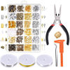 Picture of Paxcoo Jewelry Making Supplies Kit - Jewelry Repair Tools with Accessories Jewelry Pliers Findings and Beading Wires for Adult and Beginners