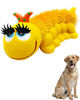 Picture of Sensory Caterpillar - Squeaky Dog Toys - Soft, Natural Rubber (Latex) - for Puppies, Small Dogs & Medium Dogs - Complies with Same Safety Standards as Childrens Toys (1 Pack)