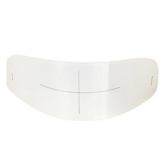 Picture of WeePro Universal Helmet Shield Anti Fog Film,Clear Visor Lens Insert Fog Resistant 3.7" x 10.7"