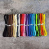 Picture of INSPIRELLE 28 Colors Waxed Polyester Twine Cord 1mm Macrame Bracelet Thread Artisan String for Jewelry Making, 10m Each Color