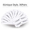 Picture of Eyebrow Stencils SET with 36 Pairs Eyebrows Shape Stickers Reusable for Women. Also 3-in-1 Black Eyebrow Pencil that includes Powder & Brush. Easy Eyebrow Grooming & Styling