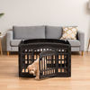 Picture of IRIS USA Ci-604E, Pet Playpen With Door, Black, 1 Pack, Black-R, 24''H