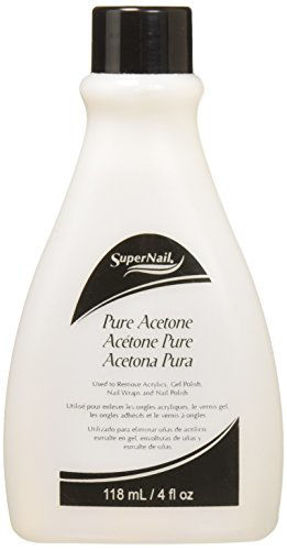 Picture of Super Nail Pure Acetone, 4 Fl Oz