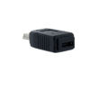 Picture of StarTech.com Micro USB to Mini USB 2.0 Adapter - Micro USB (f) to Mini USB (m) (UUSBMUSBFM) Black