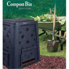 Picture of Redmon Since 1883 8000 Compost 65 Gallon bin, Full, Black