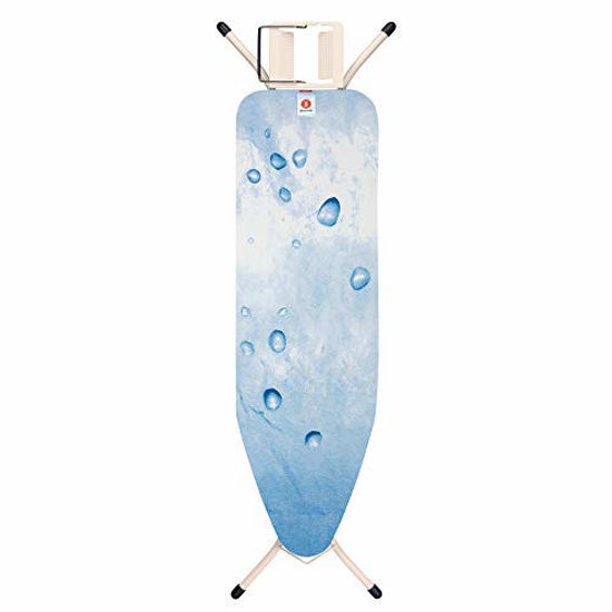 Picture of Brabantia Ironing Board with Steam Iron Rest, Size B, Standard - Ice Water Cover