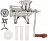 Picture of Victoria Manual Meat Grinder and Sausage stuffer, Cast Iron Sausage Maker and Meat Mincer, Number 12, Table Mount Manual Mincer