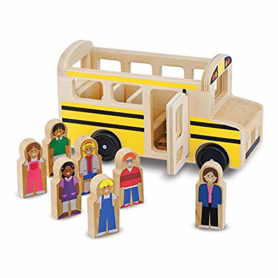 Picture of Melissa & Doug Wooden Classic School Bus