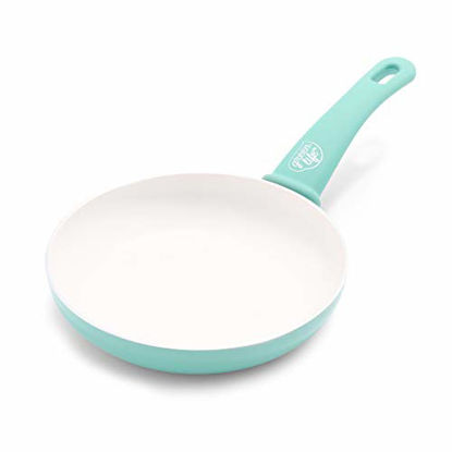 Picture of GreenLife Soft Grip Healthy Ceramic Nonstick, Frying Pan, 8", Turquoise