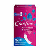 Picture of Carefree Acti-Fresh Thin Panty Liners Soft and Flexible Feminine Care Protection, No Flavour Unscented, 92 Count