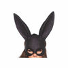 Picture of Leg Avenue Women's Rabbit Mask, Black Glitter, One Size