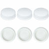 Picture of Sealing Caps Lids Compatible with Wide Neck Collection Bottle Avent Natural PP Bottles and Nenesupply Wide Neck Bottle Storage Bottle Cap Replace Avent Natural Bottle Sealing Ring and Sealing Disc