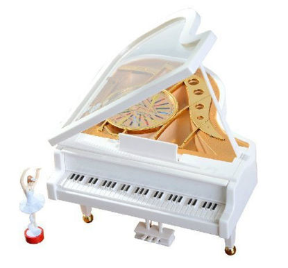 Picture of Alytimes Mechanical Classical Ballerina Girl Dancing On The Piano Music Box