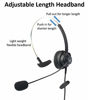 Picture of Headset Headphones with Volume+Mute Control+Standard 2.5mm Plug Jack Compatible for Cisco SPA Series Spa303 Spa504g and Other, Polycom Soundpoint IP 320 330, Grandstream, Panasonic, Cortelco