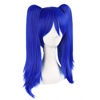 Picture of MapofBeauty 20 Inch/50 cm Double Tail Straight Hair Cosplay Wigs (Navy Blue )