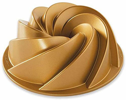 Picture of Nordic Ware Heritage Bundt 6 Cup, Gold