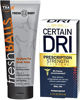 Picture of FRESH BALLS and Certain Dri 1.2 oz NO SWEAT BUNDLE Male Deodorant Anti-Sweat Hygiene Antiperspirant Kit!