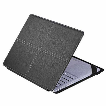 Picture of Case for Microsoft Surface Laptop 2/3 Surface Laptop Case Special Case Cover for 13.5 inch Surface Laptop -Black(Gift: Screen Protector)