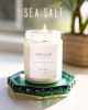 Picture of Premium Sea Salt Scented Candles, Highly Scented Sea Salt Beach Candle, All Natural Soy Candles Scented, 8 oz | 45 Hour Long Lasting Soy Candle, Relaxing Aromatherapy Candles in Jar