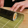 Picture of JapanBargain 3155, Bamboo Sushi Roller Mat Bamboo Sushi Rolling Mat Maker 9.5 inch Square