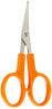 Picture of Fiskars 98087097J Curved Craft Scissors, 4 Inch, steel and orange