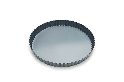 Picture of Fox Run Removable Bottom Non-Stick Tart and Quiche Pan, 9-Inch Diameter,Loose Bottom Quiche Pan - 9-inch