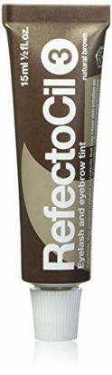 Picture of RefectoCil Cream Hair Dye (NATURAL BROWN) .5oz