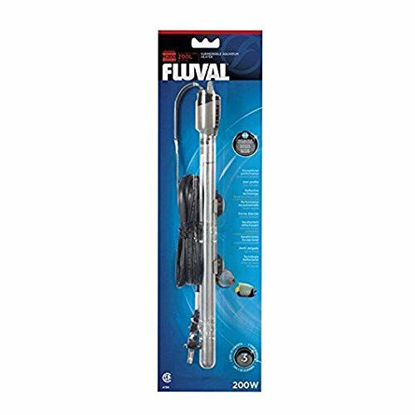 Picture of Fluval M200 Submersible Heater, 200-Watt Heater for Aquariums up to 65 Gal., A784