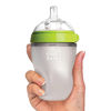 Picture of Comotomo Natural Feel Baby Bottle, Green, 8 Ounces