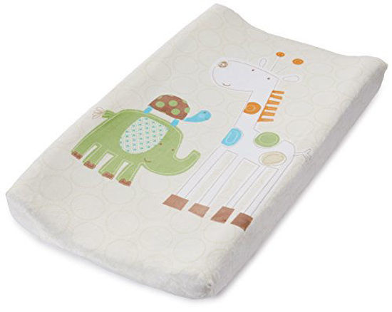 Picture of Summer Infant Ultra Plush Character Changing Pad Cover, Safari Stack