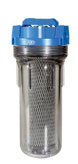 Picture of DuPont WFPF38001C Universal Valve-in-Head Whole House Water Filtration System,blue