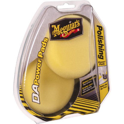 Picture of Meguiars DA Polishing Power Pads - Car Polish Pad Gives You Even Application and Deep Gloss - G3508