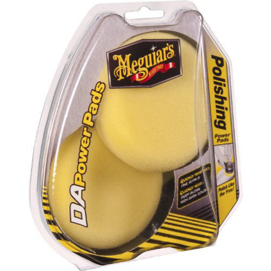 Picture of Meguiars DA Polishing Power Pads - Car Polish Pad Gives You Even Application and Deep Gloss - G3508