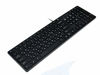 Picture of USB Keyboard with Russian English (Cyrillic) Letters/Characters- Full Size Slim Desktop Design