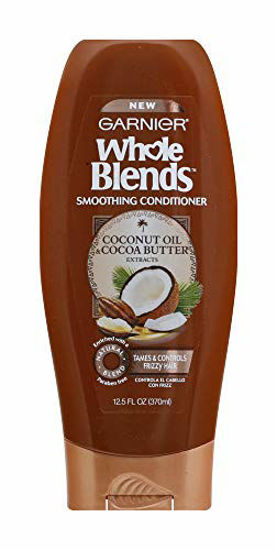 Picture of Garnier Whole Blends Conditioner with Coconut Oil & Cocoa Butter Extracts, 12.5 Fl Oz (1 Count)