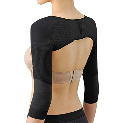 Mueller 255 Lumbar Support Back Brace with Removable Pad, Black, Regular