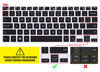 Picture of Keyboard Cover Protector Skin for DELL XPS 15-7590 15-9570 15-9550 15-9560 15.6" Laptop, DELL Precision 5510 5530 5540 M5510 15.6 inch (NOT fit DELL XPS 15 9575), Black