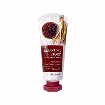 Picture of CLEANSING STORY Deep Cleansing Foam 'RED GINSENG'